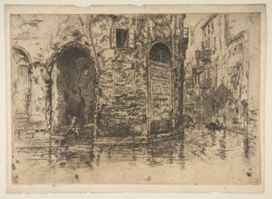 Dwa wejścia autorstwa James McNeill Whistler