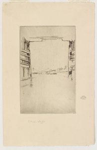 Pod starym mostem Battersea autorstwa James Abbott McNeill Whistler