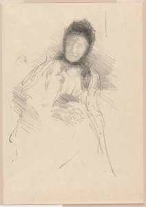 Niedokończony szkic Lady Haden autorstwa James Abbott McNeill Whistler