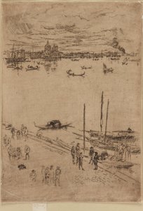 Pionowa Wenecja autorstwa James Abbott McNeill Whistler