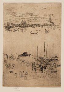 Pionowa Wenecja autorstwa James Abbott McNeill Whistler