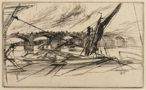 Most Vauxhall autorstwa James Abbott McNeill Whistler