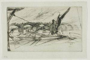 Most Vauxhall autorstwa James Abbott McNeill Whistler