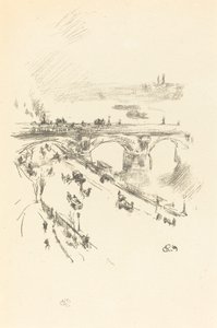 Most Waterloo autorstwa James Abbott McNeill Whistler