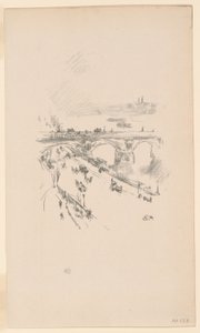 Most Waterloo autorstwa James Abbott McNeill Whistler