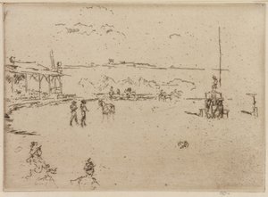 Dziki Zachód: mówca autorstwa James Abbott McNeill Whistler