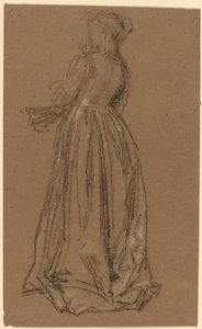 Kobieta z wachlarzem autorstwa James Abbott McNeill Whistler