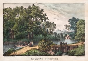 Letni poranek, ok. godz. 1838-72.