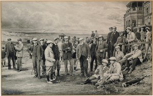 St. Andrews: Przetrwanie Otwartych Mistrzostw, 1905 autorstwa James Michael Brown