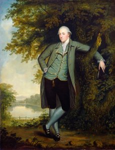 Lord Algernon Percy, ok. 1777-1780 (olej na płótnie) autorstwa James Millar