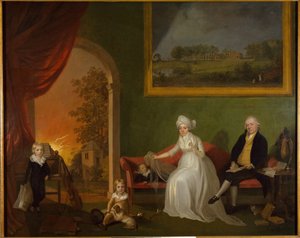 Portret Roberta Mynorsa i jego rodziny, 1797.