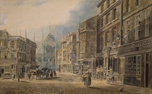 Londyn, Old Tothull St.Prowadzący do Opactwa Westminsterskiego, 1776