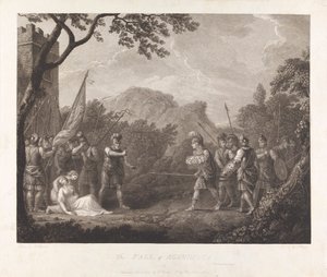Upadek Aganecca, 1783 autorstwa James Parker