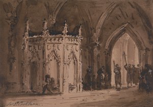 Procesja w Kościele autorstwa James Pattison Cockburn