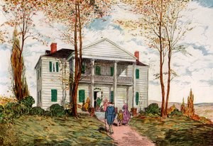 Morris-Jumel Mansion, Washington Heights, XVIII w. 1921.