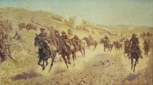 Kampania Palestyna: Akcja 6. Brygady Konnej w El Muhgar