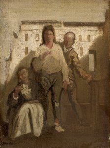 „Zdobywanie Kartusza”, 1905-1910 autorstwa James Pryde