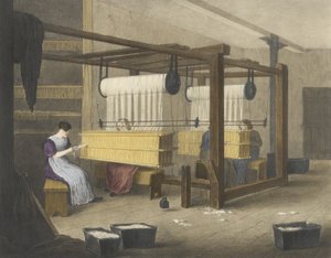 Reeding or Drawing in, Progress of Cotton nr 9, wyd. 1840
