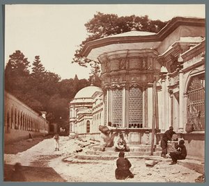 Fontaine de Eyoub [Stambuł. Fontanna sułtana Eyüpa?] autorstwa James Robertson