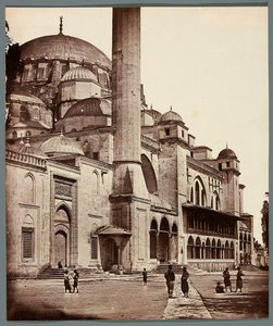 „La Sulimanie” [Stambuł. Meczet Süleymaniye] autorstwa James Robertson