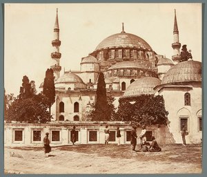 „La Sulimanie” [Stambuł. Meczet Süleymaniye] autorstwa James Robertson