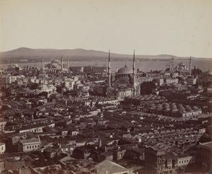 Panorama Konstantynopola, 1857 (zdjęcie) autorstwa James Robertson