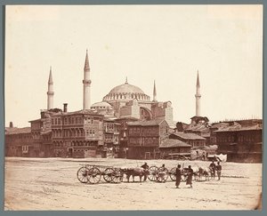 „Hagia Sophia” [Stambuł. Meczet Ayasofya (Hagia Sophia)] autorstwa James Robertson