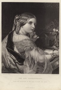 Korespondent targowy autorstwa James Sant