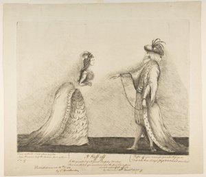 Puff Off, ca. 1782.