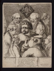 Pandemonium: satyra na niestabilność polityczną w Wielkiej Brytanii po upadku koalicji Fox-North i zastąpieniu jej rządem Williama Pitta Młodszego, 1784