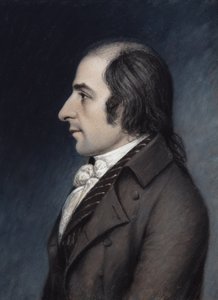 Albert Gallatin, ok. 1797 (pastel na szarym papierze)