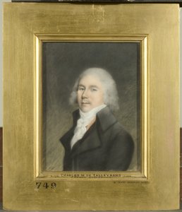 Charles Maurice de Talleyrand-Périgord (pastel na papierze)