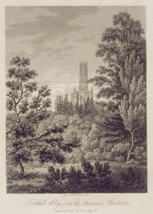 Opactwo Fonthill z American Plantation, wydane przez W. Clarke