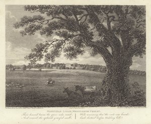 Robert Bloomfield, poeta: Wakefield Lodge, Whittlebury Forest (grafika)
