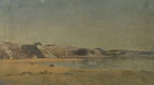 Pejzaż (olej na płótnie) autorstwa James Suydam