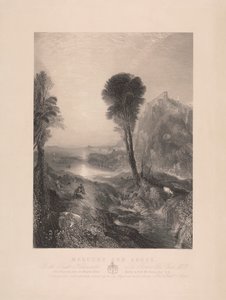 Merkury i Argus autorstwa James T. Willmore