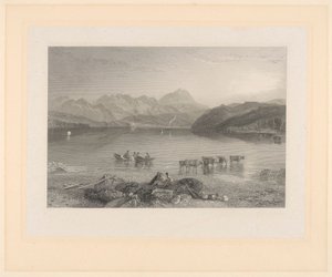 Ullswater, Cumberland autorstwa James T. Willmore