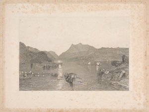 Winander-Mere, Westmoreland autorstwa James T. Willmore