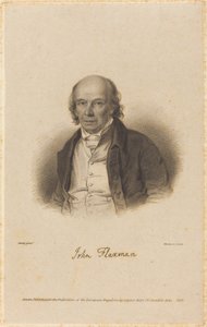John Flaxman autorstwa James Thomson after William Derby