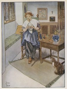 Ilustracja do The Compleat Angler autorstwa Izaaka Waltona