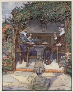 Ilustracja do The Compleat Angler autorstwa Izaaka Waltona
