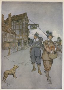 Ilustracja do The Compleat Angler autorstwa Izaaka Waltona