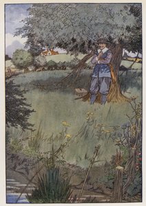 Ilustracja do The Compleat Angler autorstwa Izaaka Waltona