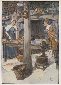 Ilustracja do The Compleat Angler autorstwa Izaaka Waltona