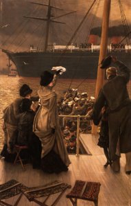 Pożegnanie na Mersey autorstwa James Tissot