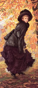 Październik autorstwa James Tissot
