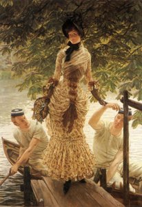 Na Tamizie autorstwa James Tissot