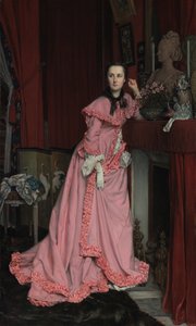 Portret markizy de Miramon, z domu Thérèse Feuillant autorstwa James Tissot