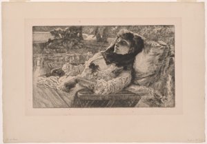 Letni wieczór autorstwa James Tissot