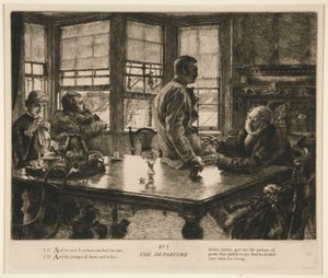 Odjazd autorstwa James Tissot
